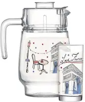 Набір питної Luminarc Love France Blue Q5627 7 предметів