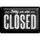 Указатель "Sorry, we are closed" Nostalgic Art 22219