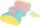 Поролон для купання MiDi pink-blue multicolor