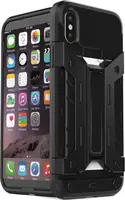 Чехол-накладка TOTO With Card insert function Amor Back Cover case iPhone X Black