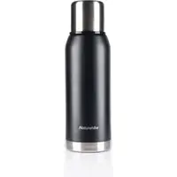Термос Naturehike Q-9H NH19SJ010, 304 сталь, 1.0 л, черный