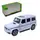 Машинка металлическая "Mercedes G-класс" из серии "Автопром", дверь, инерция (белая)