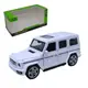 Машинка металлическая "Mercedes G-класс" из серии "Автопром", дверь, инерция (белая)