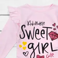 Футболка для дівчинки з довгим рукавом Sweet Girl