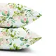 Двуспальное постельное белье с простыней на резинке FLORAL LEAVES CS2
