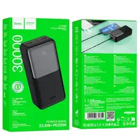 УМБ HOCO Sirui fully compatible power bank J136B 30000mAh |2USB/1Type-C/Lightning, 22.5W/3A, PD/QC|