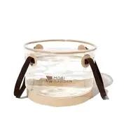 Відро складане прозоре Mobi Garden Bucket 20л NX23690002 sand