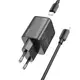 Адаптер сетевой Hoco Elogiado dual-port charger N42 (Type-C to Type-C Set) |2Type-C, 45W/3A, PD/QC|