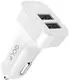 Автомобильное зарядное устройство GOLF GF-C11 Car charger 2USB 2.1A White