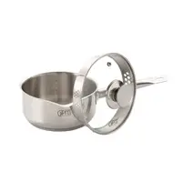 Ківш із кришкою Gipfel Cocktail GP-1247 16 см 1.5 л сріблястий