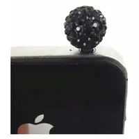 Аксессуар для Iphone "Plugo Crystal Ball", черный