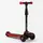 Самокат трехколесный Best Scooter MAXI алюминиевый руль, колеса PU со светом. Red (102924)