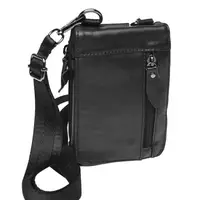 Мужская кожаная сумка через плечо Keizer K1702-black