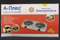 Электроплита A-Plus AP-2103-White 2000 Вт белая
