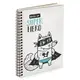 Скетчбук для эскизов и зарисовок Book of super hero 14,7х21 см 45 листов