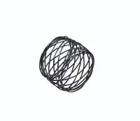 Кільце для серветок OLens Чорне кільце DL21012692-5 3.6х4.2 см