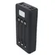 Внешний аккумулятор с солнечной панелью Power bank UKC 8058 20000 Mah батарея зарядка Чёрный