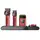 Профессиональный набор для барберов VGR Stepless Pro 3 in 1 RED