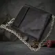 Портмоне унисекс с цепочкой Vintage 20424 Черное