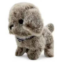 Уценка. Мягкая игрушка "Собачка", ходит, лает (коричневая) Не гавкает