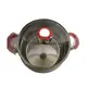 Кастрюля с крышкой Bohmann BH-2315-24-red 6 л 24 см красная