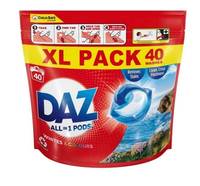 Капсулы для стирки Daz Whites Colours 8001090731982 40 шт