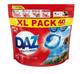 Капсулы для стирки Daz Whites Colours 8001090731982 40 шт