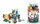 Конструктор "Funny blocks", 58 элементов, большая банка