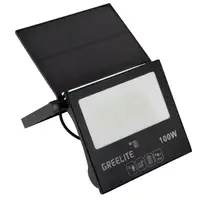 Прожектор вуличний на сонячній батареї Greelite JX-100 100W з пультом (9022)