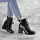 Ботильоны женские Fashion Astor 2427 40 размер 25,5 см Черный