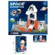 Игровой набор "Набор космоса". Космическая ракета, 2 игровые фигурки, отвертка, 2 вида мини-транспорта. White (124163)