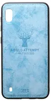 Чехол-накладка TOTO Deer Shell With Leather Effect Case Samsung Galaxy A10 Blue