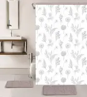 Шторка в ванную Dariana XRQ-RP-468-7444 D-7240 180х180 см