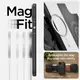 Чехол Spigen для iPhone 15 - Mag Armor (совместим с MagSafe), Matte Black (ACS06815)