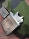 Электрическая USB зажигалка с гравировкой Герб Украины