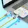 Кабель HOCO Type-C to Type-C Solid silicone charging data cable U113 |1.2m, 100W, 3A|