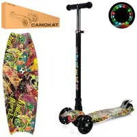 Самокат I-Trike Maxi JR3-055-3-WP34 78-87 см сливовий