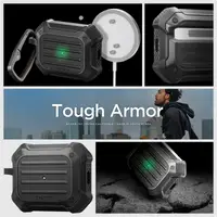 Чохол Spigen для Apple AirPods Pro 2 (2022/2023) - Tough Armor (Mag Fit), Black (ACS05480)