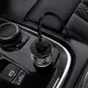 Адаптер автомобильный HOCO Light road dual port digital display car charger Z42 |1USB/1Type-C, 5A, PD20W/QC3.0|