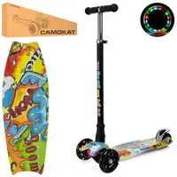 Самокат I-Trike Maxi JR3-055-3-WP26 78-87 см блакитний