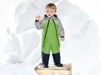Дитячий комбінезон Lupilu 74-80 см 6-12 місяців Grey/Green
