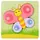 Деревянная игрушка Пазлы Bambi Насекомые MD 2925, 15х15 см Бабочка-1