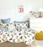 Постельное белье семейное Dushka Home Сатин 20463 160х215х2 см