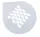 Трафарет пластиковый для торта 255 мм Ромбы Empire М-8738