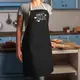 Фартук "На цій кухні було чисто вчора", черный