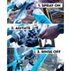 Набор для мойки Peaty's Gift Pack, Wash Degrease Lubricate Dry, шампунь 1L / шампунь концентрат 1L