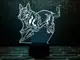 Сменная пластина для 3D светильников "Немецкая овчарка 2" 3DTOYSLAMP