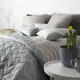 Покрывало Bodi TM SLEEPINGG 240х260 см сталевий/св.сірий