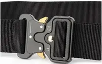 Ремень тактический военный Assault Belt с пряжкой Кобра черный
