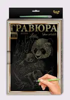 Набор для творчества Гравюра Danko Toys A4 Luxe L-ГР-А4-02-16з 21х29.7 см